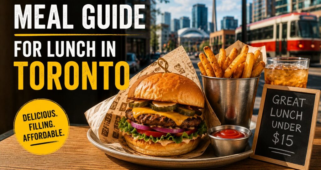 Everyday Meal Guide for Lunch Under $15 in Toronto